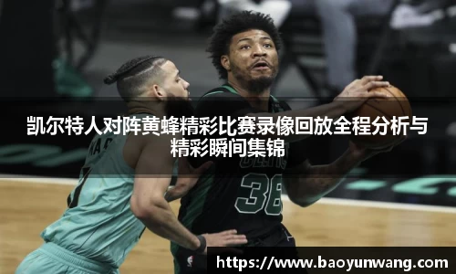凯尔特人对阵黄蜂精彩比赛录像回放全程分析与精彩瞬间集锦